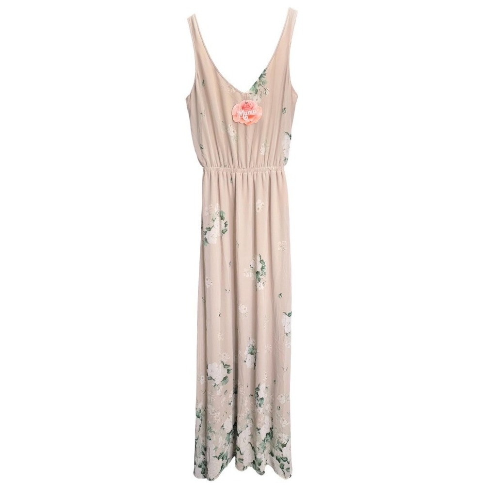 NEW Show Me Your Mumu Audrey Maxi Dress Women's M Floral Boho Sleeveless Wedding
